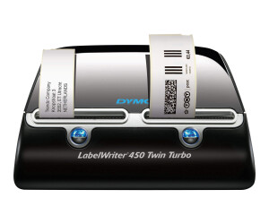 Dymo LabelWriter 450 Twin Turbo - Etikettendrucker - Thermodirekt - Rolle (6,2 cm)