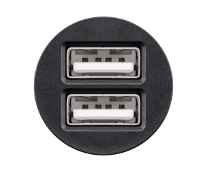 Goobay Dual USB - Auto-Netzteil - 24 Watt - 4.8 A - 2 Ausgabeanschlussstellen (USB)