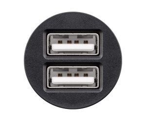 Wentronic goobay Dual USB - Auto-Netzteil - 24 Watt - 4.8 A - 2 Ausgabeanschlussstellen (USB)