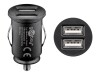 Goobay Dual USB - Auto-Netzteil - 24 Watt - 4.8 A - 2 Ausgabeanschlussstellen (USB)
