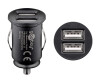 Goobay Dual USB - Auto-Netzteil - 24 Watt - 4.8 A - 2 Ausgabeanschlussstellen (USB)