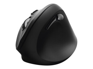 Hama Vertical Ergonomic - Vertikale Maus - ergonomisch - Für Rechtshänder - optisch - 6 Tasten - kabellos - 2.4 GHz - kabelloser Empfänger (USB)