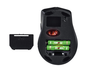 Hama "Riano" - Maus - Für Linkshänder - optisch - 3 Tasten - kabellos - kabelloser Empfänger (USB)