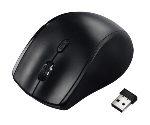 Hama "Riano" - mouse - for left -handed - optically - 3 keys - wireless - wireless recipient (USB)