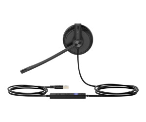 Yealink UH34 Dual UC - Headset - On -ear - wired