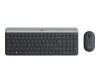 Logitech Slim Wireless Combo MK470 - Tastatur-und-Maus-Set