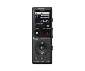 Sony ICD-UX570 - Voicerecorder - 4 GB - Schwarz