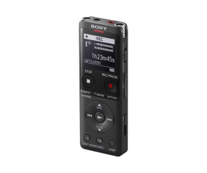Sony ICD-UX570 - Voicerecorder - 4 GB - Schwarz
