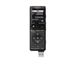 Sony ICD -UX570 - VoicereCorder - 4 GB - Black