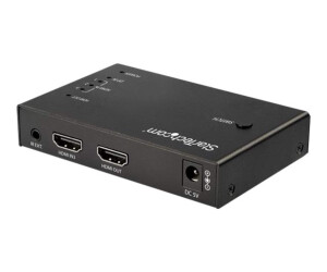 StarTech.com 4 Port HDMI Video Switch - 3x HDMI & 1x DisplayPort