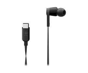 Belkin Rockstar - earphones with microphone - in the ear