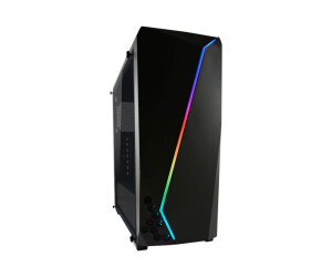 LC -Power Gaming 700b Hexagon - Tower - ATX - No voltage supply