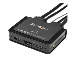 StarTech.com 2-Port USB DisplayPort KVM Switch - 4K 60 Hz...