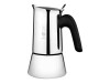 Bialetti Venus - Moka Pot - 0.23 l - black - stainless steel - stainless steel - 4 cups - thermoplast