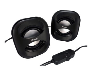 Equip Mini USB - speaker - for PC - 3 watts