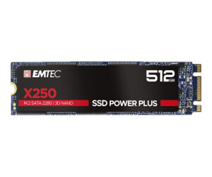 EMTEC SSD Power Plus X250 - SSD - 512 GB - internally