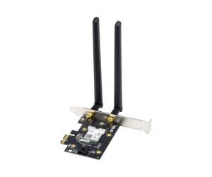 ASUS PCE -AX3000 - Network adapter - PCIe - 802.11a, 802.11b/g/n, Bluetooth 5.0, 802.11ax (Wi -Fi 6)