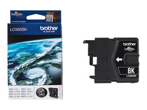 Brother LC985BK - Schwarz - original - Tintenpatrone