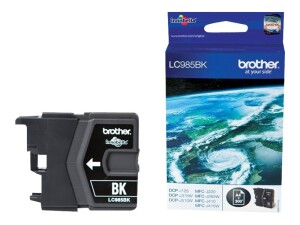 Brother LC985BK - Schwarz - original - Tintenpatrone