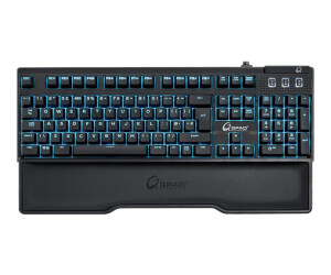 QPAD MK-75 - Tastatur - backlit - USB - Deutsch