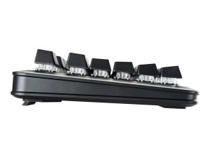 QPAD MK-95 - Tastatur - mit Lautstärkerad - Hintergrundbeleuchtung