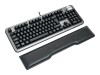 QPAD MK-95 - Tastatur - mit Lautstärkerad - Hintergrundbeleuchtung