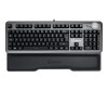 QPAD MK-95 - Tastatur - mit Lautstärkerad - Hintergrundbeleuchtung