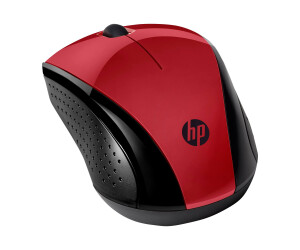 HP 220 - Mouse - 3 keys - wireless - 2.4 GHz - Wireless recipient (USB)