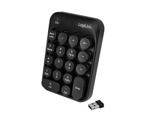 LogiLink Tastatur - mit Touchpad - kabellos