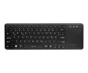 Logilink keyboard - with touchpad - wireless