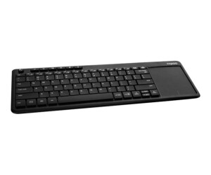 Rapoo K2600 - Tastatur - mit Touchpad - kabellos