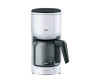 Braun PurEase KF 3120 WH - Kaffeemaschine - 10 Tassen