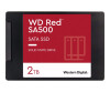 WD Red SA500 WDS200T1R0A - SSD - 2 TB - intern - 2.5" (6.4 cm)