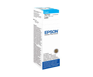 Epson T6732 - 70 ml - cyan - original - refill ink