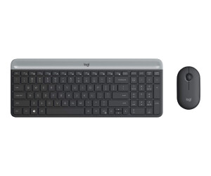 Logitech Slim Wireless Combo MK470 - Tastatur-und-Maus-Set