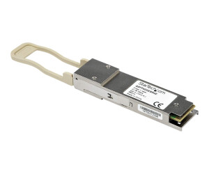StarTech.com QSFP40GESR4E Transceiver Modul (QSFP Module, 40GBase-SR4 Juniper kompatibel, Glasfaser, 850nm, MPO Multimode mit DDM)