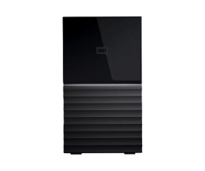 WD My Book Duo WDBFBE0240JBK - Festplatten-Array - 24 TB - 2 Schächte - HDD 12 TB x 2 - USB 3.1 Gen 1 (extern)