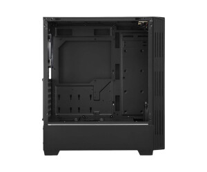 Sharkoon RGB LIT 100 - Tower - ATX - Seitenteil mit Fenster (gehärtetes Glas)