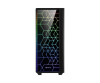 Sharkoon RGB LIT 100 - Tower - ATX - Seitenteil mit Fenster (gehärtetes Glas)