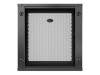 APC netshelter WX AR112SH4 - housing - Suitable for wall mounting - black - 12U - 48.3 cm (19 ")