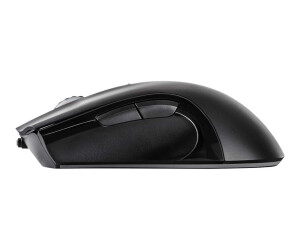 QPAD DX-120 - Maus - ergonomisch - Für Rechtshänder