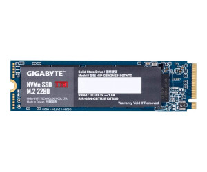 Gigabyte 1 TB SSD - Intern - M.2 2280 - PCI Express 3.0...