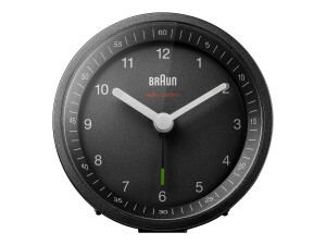 Braun radio alarm clock BC07B -DCF black - quarters -...