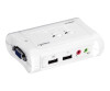 Trendnet TK 209K - KVM/Audio -Switch - 2 x KVM/Audio