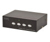 DIGITUS VGA Switch 4 PCs, 1 Monitor