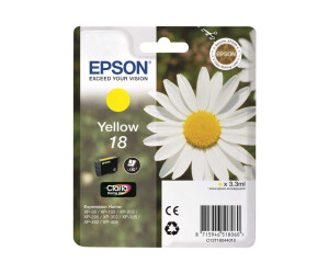 Epson 18 - Gelb - Original - Tintenpatrone - für...