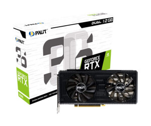 Palit GeForce RTX 3060 Dual - Graphics Cards - GF RTX 3060