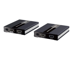 IC Intracom Techly HDMI KVM Extender on Network Cable - transmitter and recipient