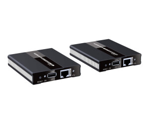 Techly HDMI KVM Extender on network cable - Sender und...