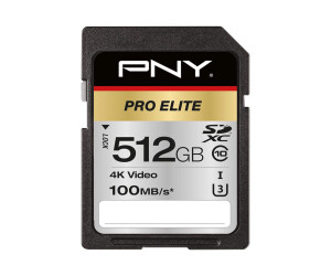 PNY PRO Elite - Flash-Speicherkarte - 512 GB